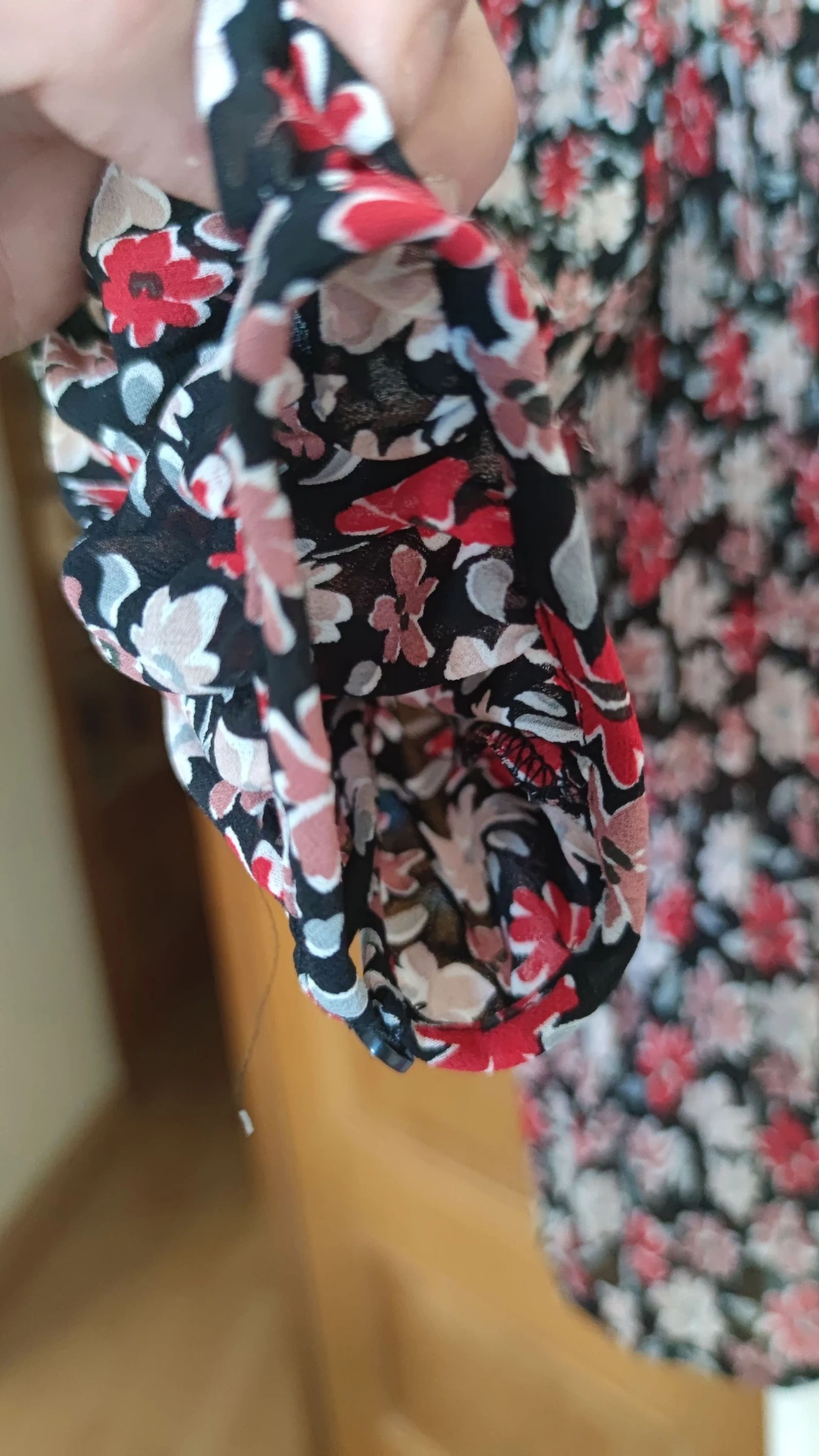 Oversize Floral Chiffon Blouse Sfera Size M/38 – photo 6